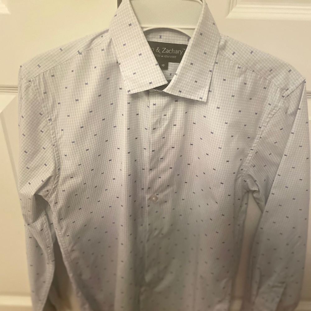 Leo & Zachary Boys Dress Shirt - size 10